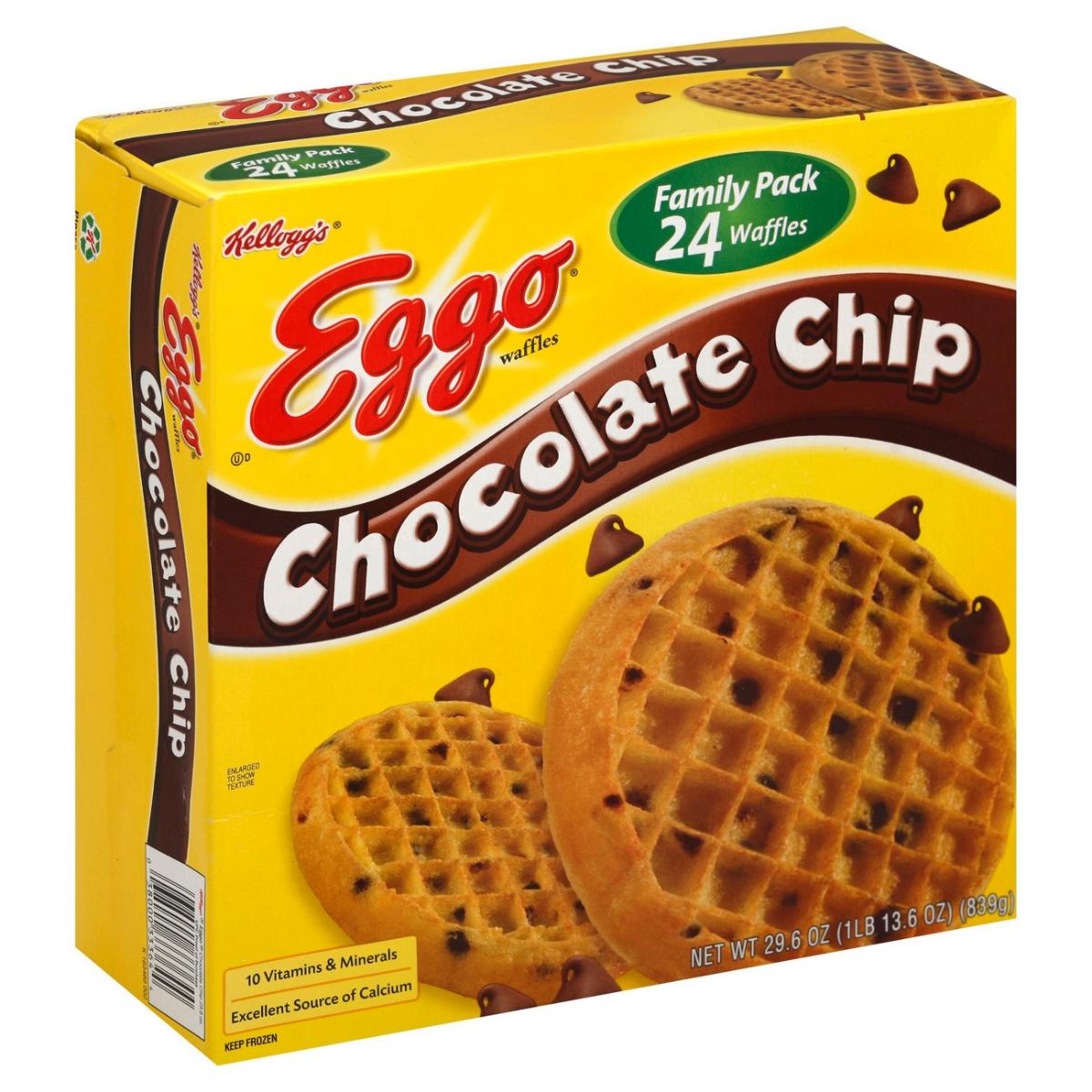CHOCOLATE CHIP WAFFLE 24CT