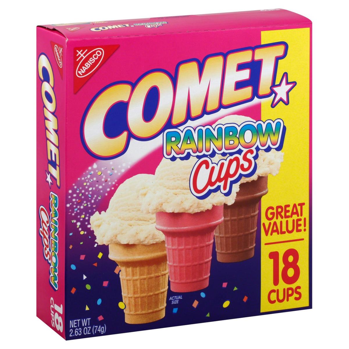 COMET RAINBOW CUPS