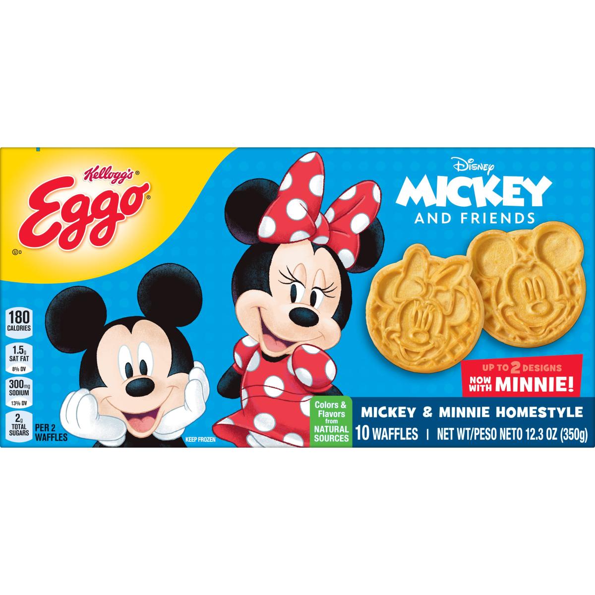 HOMESTYLE MICKEY MOUSE WAFFLE